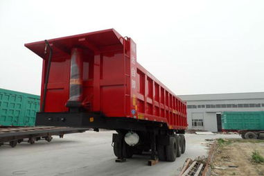 2014年5月 二手后翻定做全新半掛車(chē)廠家直銷(xiāo)，價(jià)格面議，二手包銷(xiāo)售